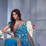 Wie näht man einen indischen Sari?