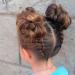 Menenun kepang cantik untuk anak perempuan dengan panjang rambut berbeda