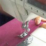Cómo coser correctamente prendas de punto en una máquina.