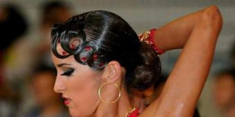 Hairstyles for ballroom dancing for girls: the most beautiful options