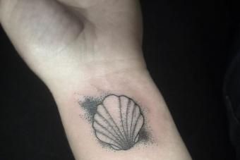 Seashell tattoo General meaning of shell tattoo