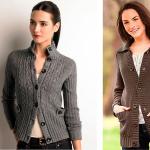 Модни модели за плетене на блузи за жени