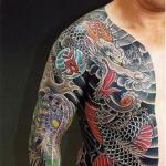 Tetování v orientálním stylu (Japonsko) Orientální náčrtky